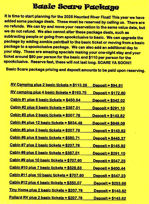Basic Scare Pricing